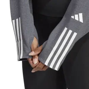 Sweatshirt med hætte i bomuld til kvinder adidas Essentials 3-Stripes image-5