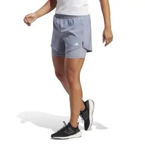 Dames 2-in-1 short adidas Aeroready Made For Training Minimal image-2