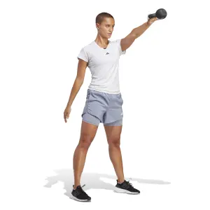 Dames 2-in-1 short adidas Aeroready Made For Training Minimal image-4