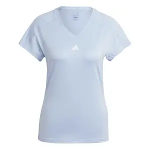 Jersey de mujer con cuello de pico adidas Aeroready Train Essentials Minimal Branding image-3