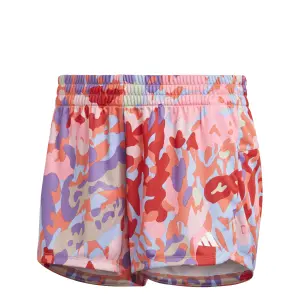 Damesshort met minimalistische bloemenprint adidas Pacer Aeroready Essentials image-0