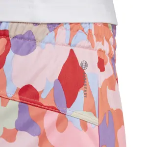 Damesshort met minimalistische bloemenprint adidas Pacer Aeroready Essentials image-4