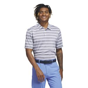 Tvåfärgad randig polotröja adidas image-2