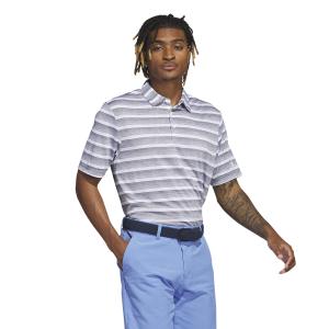 Tvåfärgad randig polotröja adidas image-1