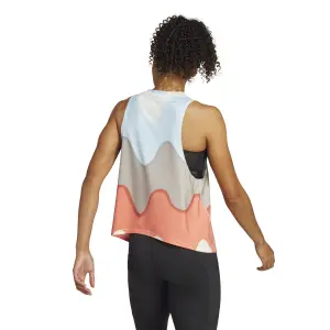 Tank top til kvinder adidas X Marimekko Run Icons 3 Bar Logo image-4