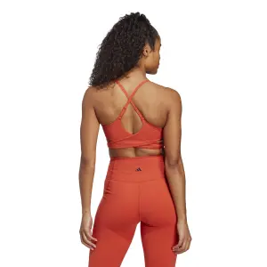 Longline-bh med let støtte til kvinder adidas Studio image-3