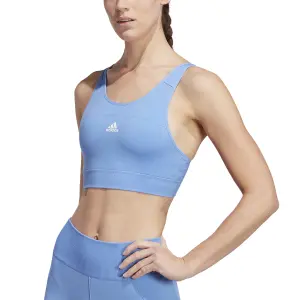 Sujetador de sujeción media para mujer adidas Aeroknit image-4