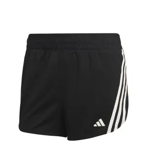 Pantalón corto mujer adidas 3-Stripes Run Icons Low Carbon image-1