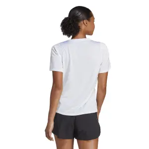 Camiseta de mujer adidas 3-Stripes Run Icons Low Carbon image-3