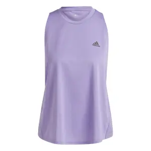 Camiseta de tirantes para mujer adidas Run Icons 3 Bar image-3