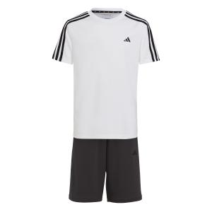 hs1608-conjunto-de-camisola-e-calcoes-para-criancas-adidas-3-stripes-essentials-aeroready-branco
