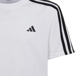 Conjunto de camisola e calções para crianças adidas 3-Stripes Essentials Aeroready image-6