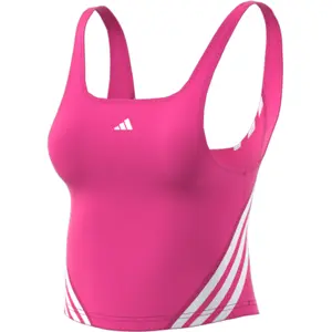 Canotta con tagli per donna adidas 3-Stripes Train Icons image-0