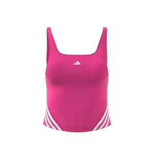 Canotta con tagli per donna adidas 3-Stripes Train Icons image-3