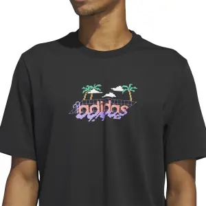 Camiseta adidas Linear Beach-Bit Graphic image-6