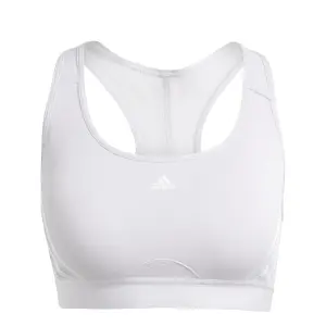 Reggiseno a medio sostegno per donna adidas 3-Stripes Powerreact image-3