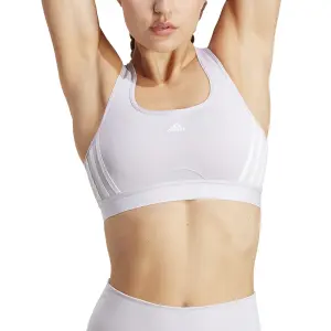 Reggiseno a medio sostegno per donna adidas 3-Stripes Powerreact image-4