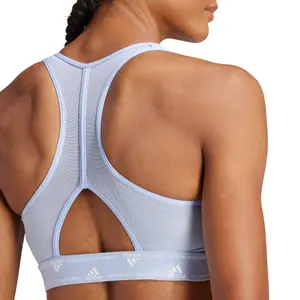 Sujetador de sujeción media para mujer adidas Powerreact image-4