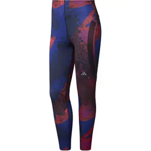 Leggings 7/8 vollflächig bedruckt Frau adidas Adizero image-0