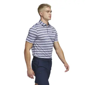 Polo à rayures bicolores adidas image-4