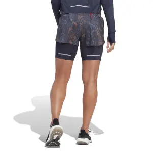 Pantaloncini da donna 2 in 1 adidas Run Fast image-2