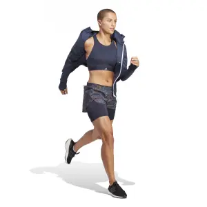 Pantaloncini da donna 2 in 1 adidas Run Fast image-3