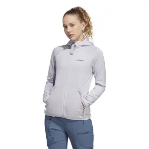 Women's hooded sweatshirt adidas Terrex Tech Flooce image-1