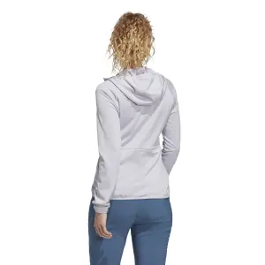 Women's hooded sweatshirt adidas Terrex Tech Flooce image-5