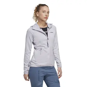 Women's hooded sweatshirt adidas Terrex Tech Flooce image-3