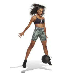 Legging stampa floreale donna adidas Optime Stash image-3