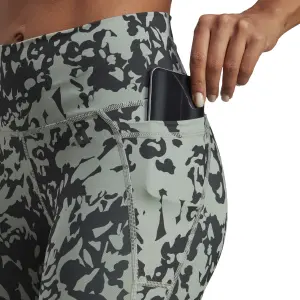 Legging stampa floreale donna adidas Optime Stash image-4