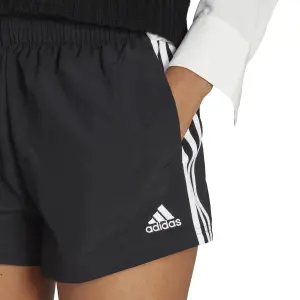 Pantalones cortos de lona para mujer adidas Essentials 3-Stripes image-4