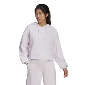 Felpa con cappuccio da donna adidas Hyperglam French Terry image-1