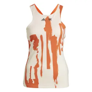 Dames tanktop met y-rug adidas Thebe Magugu New York image-0