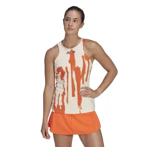 Dames tanktop met y-rug adidas Thebe Magugu New York image-2