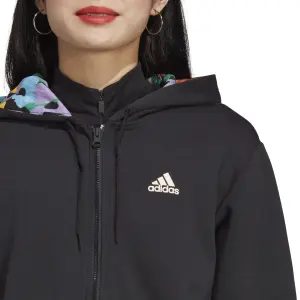 Sweatshirt full zip hoodie for women adidas Graphic image-5