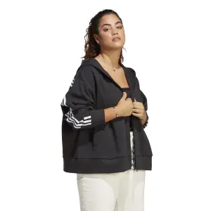Kapuzenpullover mit Reißverschluss, Damen adidas 3-Stripes Future Icons (GT) image-4