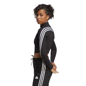 Dames-T-shirt met lange mouwen en hoge hals adidas 3-Stripes Future Icons image-5