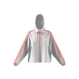 Chaqueta impermeable para mujer adidas BSC 3-Stripes image-2