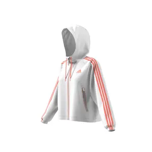 Chaqueta impermeable para mujer adidas BSC 3-Stripes image-6