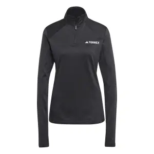 Fleece-Trainingsjacke mit halbem Reißverschluss Frau adidas Terrex Multi image-0