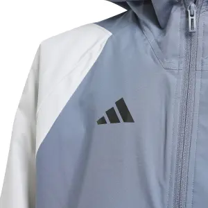 Casaco à prova de água para crianças adidas Tiro 23 Competition image-2