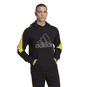 Sweatshirt med huva och broderat märke adidas Future Icons image-1