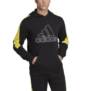 Sweatshirt med huva och broderat märke adidas Future Icons image-2
