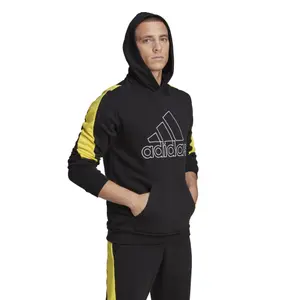 Sweatshirt med huva och broderat märke adidas Future Icons image-3