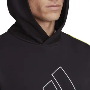 Sweatshirt med huva och broderat märke adidas Future Icons image-6