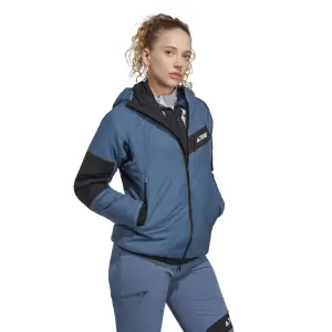 Dámská nepromokavá bunda s kapucí adidas Terrex Techrock Stretch PrimaLoft image-5