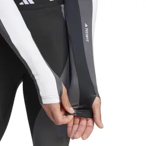 Langarmtrikot Frau adidas Techfit Aeroready Colorblock image-6