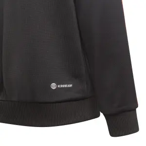 Sweatshirt full zip hooded child adidas Essentials Aeroready 3-Stripes Regular-Fit image-2