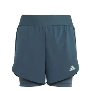 Pantalón corto 2 en 1 infantil adidas Aeroready image-1